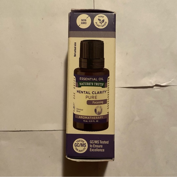 Nature’s Truth Essential Oil Mental Clarity Pure Focusing Aromatherapy 0.51 oz - Picture 1 of 3